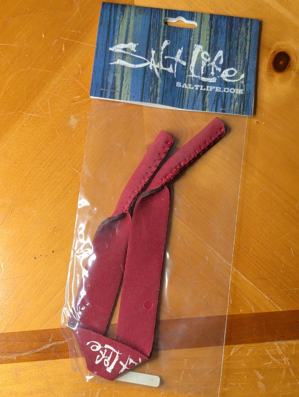 Salt Life Burgundy Neoprene Sunglass Strap